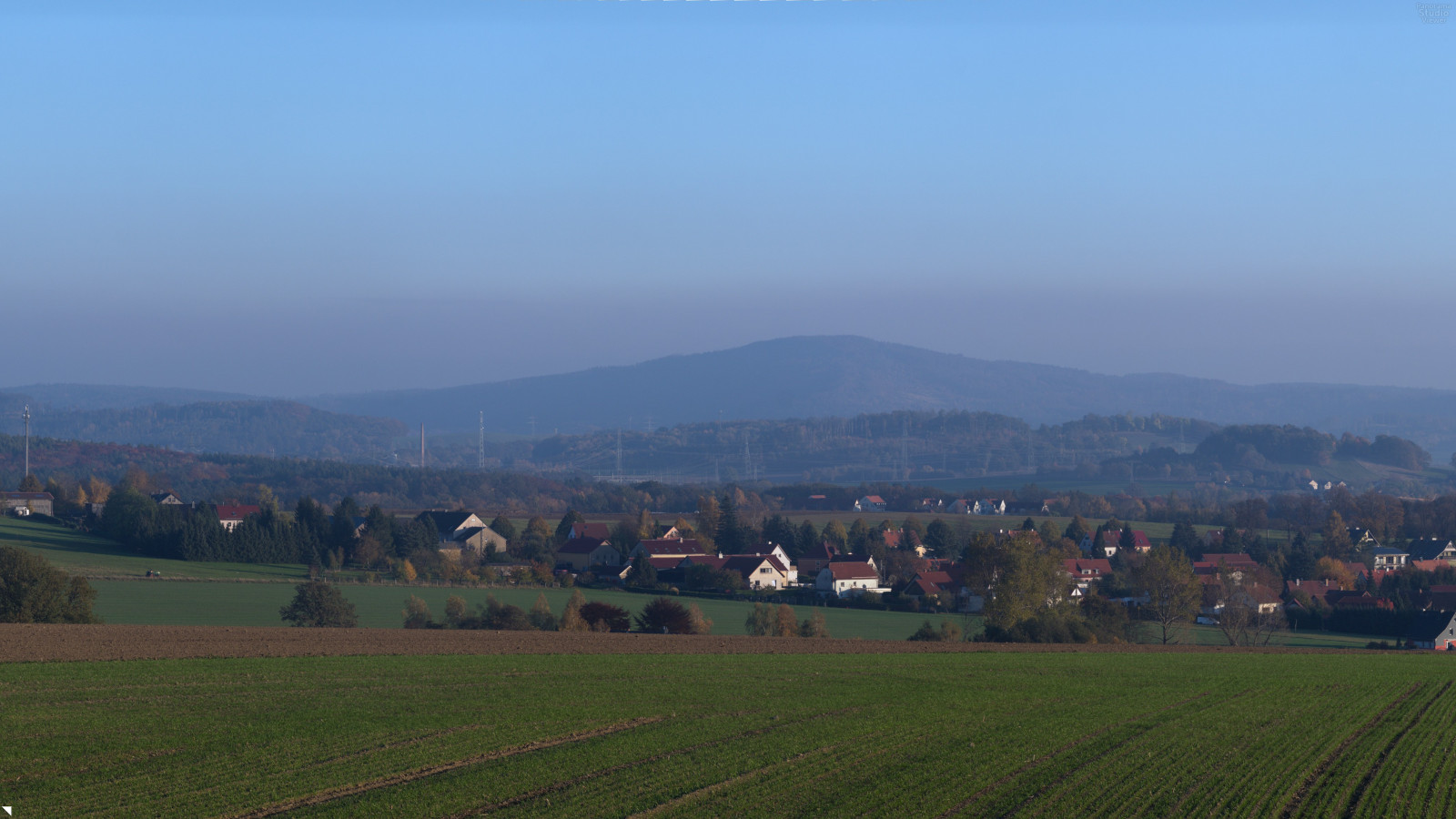 Rundumblick nahe Bischofswerda