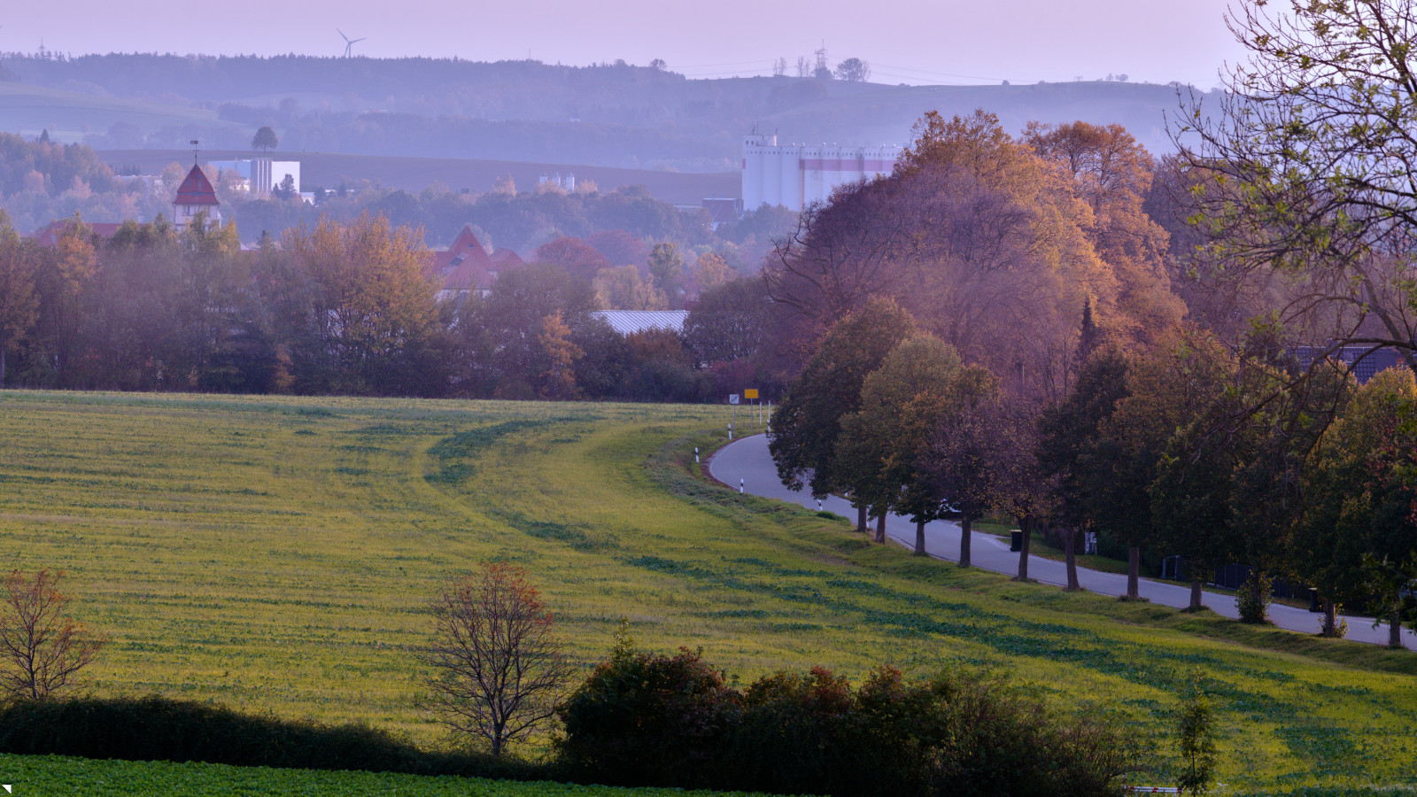 Ausblick von Klengels Ruh nahe Bischofswerda