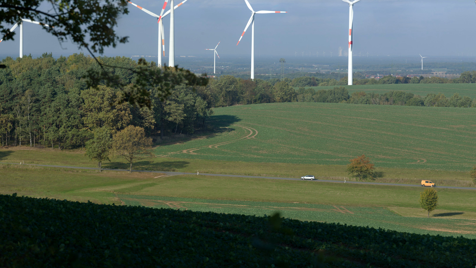 Herbst in der Oberlausitz, am 21. Oktober 2025 von der Jagdhütte am Butterberg aus gesehen